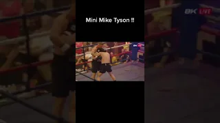 Mini Mike Tyson 🔥