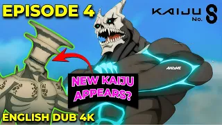 New Kaiju Appeared 😱 Kaiju No. 8 Episode 4 Explained English Dub 4K