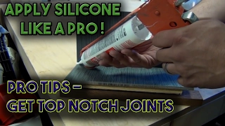 How to Apply Silicone or Caulk like a Pro