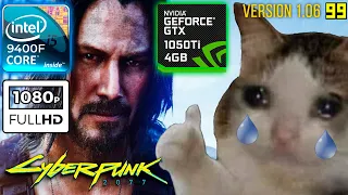 ФПС ТЕСТ i5-9400f + GTX 1050 Ti Cyberpunk 2077 FPS TEST