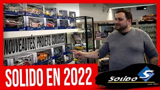 🟥 Solido en 2022 : nouveautés, futurs modèles, coulisses...