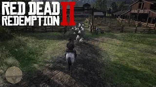 Red Dead Redemption 2 прохождение без комментариев часть 17 "Начинающий скотовод"