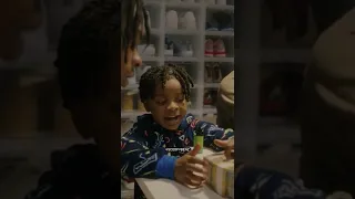 Lil Baby Teach His Son Mathematics #lilbaby #4pf #atlanta #mathematics #untrapped