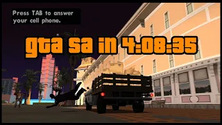 GTA:SA Speedrun - any% (no AJS) in 4:08:35  [OLD PB]