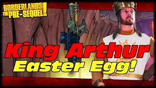 Borderlands The Pre-Sequel King Arthur Excalibur Easter Egg! How To Get Legendary Excalibastard!