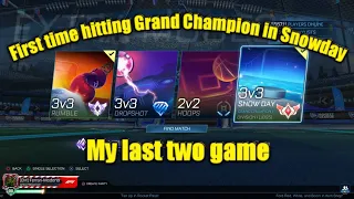 Getting Grand Champ for the first time! (Snowday)