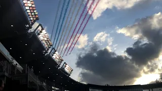 Red Arrows Fly Over Nationals Park