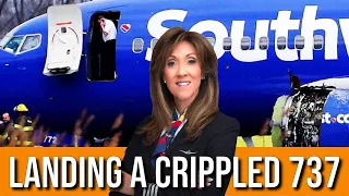 Landing a CRIPPLED Boeing 737!  Navy F/A-18 Hornet Pilot & Heroic Airline Captain: Tammie Jo Shults