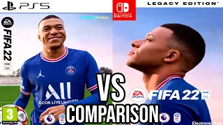 FIFA 22 PS5 Vs Nintendo Switch