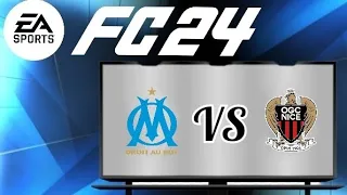 OM vs OGC Nice (Ligue 1 23/24) | 24.4. | FC 24 Gameplay #fc24 #fifa24