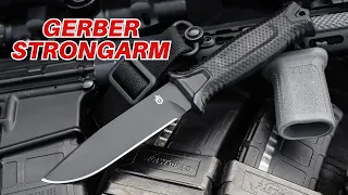 Why does the American military trust the GERBER STRONGARM knife?