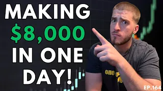 Making $8,000 Day Trading Small Caps!