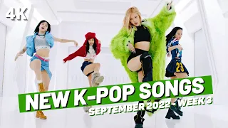 NEW K-POP SONGS | SEPTEMBER 2022 (WEEK 3)