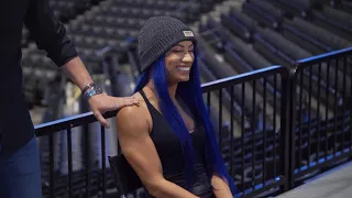 Sasha Banks, Bayley, and Big E on Quibi’s Gone Mental With Lior