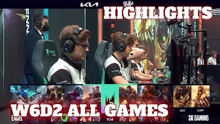 LEC W6D2 All Games Highlights | Week 6 Day 2 S11 LEC Summer 2021