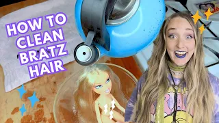 How To Clean Bratz Hair | 10 Bratz Doll Transformations - Part 2 | TheMoodyBratz