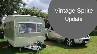 Vintage Caravan Update -  My 1971 Sprite Alpine