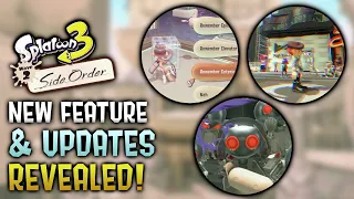 New Side Order Feature & UPDATES Revealed - Splatoon 3