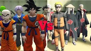 Guerreros Z Vs Konoha😱