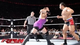 Rob Van Dam vs. Rusev: Raw, July 7, 2014