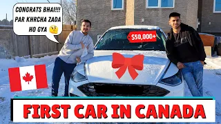 FINALLY BOUGHT FIRST CAR IN CANADA 💥 !!! INDIAN  STUDENTS