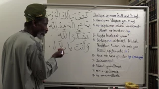 Let's Speak Arabic, Unit One Lesson Five