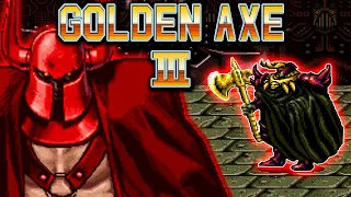 Golden Axe 3 Megadrive Genesis 2 Players Walkthrough Lets Play HD 60 FPS (1993)