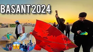 🪁BIGGEST BASANT OF RAWALPINDI 2024😱 || POLICE KI RAID HOGAI 🚨👮‍♂️