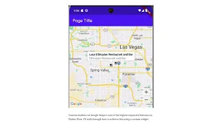 Flutter Flow : Custom Markers on Google Maps using Supabase