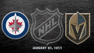 NHL Jets vs Golden Knights | Jan.02, 2022