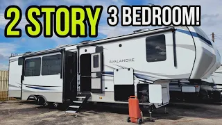 2 Story 3 Bedroom ONE OF A KIND! Keystone Avalanche 390DS