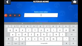 Mudei o meu nome no BRAWL STARS