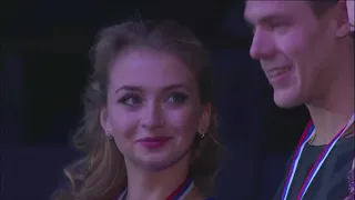 2016 Russian Nationals Ice Dance Medal Ceremony