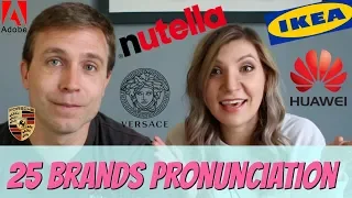 How to Pronounce 25 Famous Brand Names in English