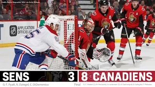 Oct 30: Sens vs. Canadiens - Players Post-game Media