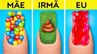 IDEIAS INCRÍVEIS DE DESIGNS DE UNHAS PARA INICIANTES