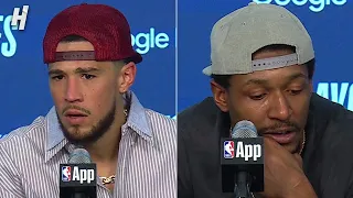 Devin Booker & Bradley Beal talk Game 3 loss, FULL Postgame Interview