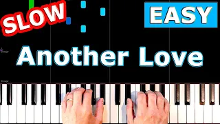 Tom Odell - Another Love - SLOW Piano Tutorial