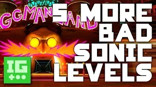 5 More BAD Sonic Levels - IMPLANTgames