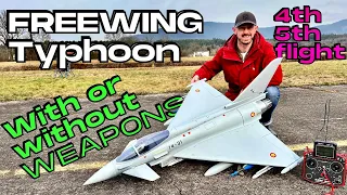 BETTER WITH ORDNANCE ? • NEW Freewing Eurofighter Typhoon 90mm • (English/Français 4K)