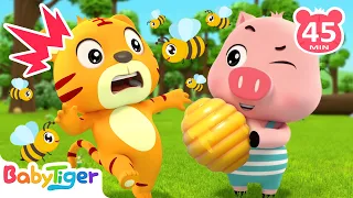 Let's Go Hiking!🚵🌞 & 🎶More Animal Songs & Nursery Rhymes | Kids Songs | BabyTiger