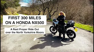 Honda NX500 proper Yorkshire review
