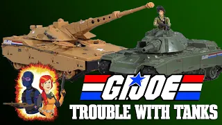 G.I. Joe Tanks - Mobat and Mauler M.B.T. Hasbro 1982-1985