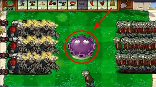 Plants Vs Zombies Hack | 99 Gloom-Shroom Vs 9999 Zomboni 9999 Giga-Gargantuar All Zombies