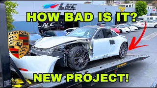 REBUILDING A SALVAGE 911 PORSCHE CARRERA 4S (PART 1)