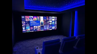 Aurum Home Tech Theater Build Out Time Lapse