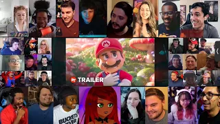 The Super Mario Bros. Movie Official Teaser Trailer Reaction Mashup