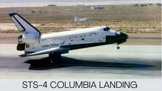 STS-4 Columbia Space Shuttle Landing on the 4th of July