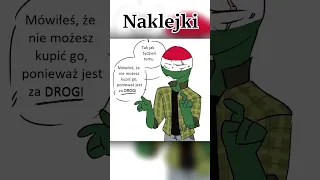 Naklejki 🖼️ / komiks Countryhumans [PL] #shorts