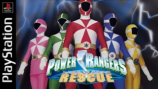 Power Rangers: Light Speed Rescue Full Game | Longplay Ps1